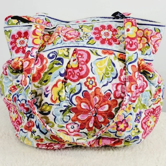 Vera Bradley Hope Garden Shoulder Bag Retired - Picture 2 of 9